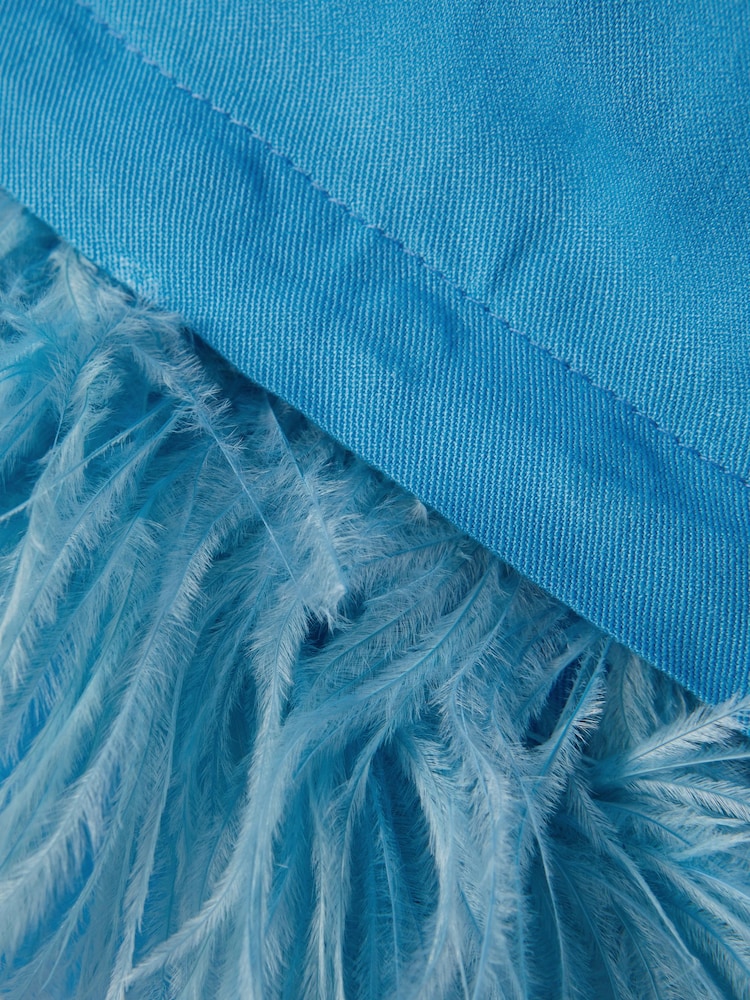 Blau - Sleeper Pyjama mit abnehmbarer Federverzierung - Bild 6 von 6 Blau - Sleeper Pyjama mit abnehmbarer Federverzierung - Bild 6 von 6