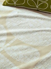 Orla Kiely Cream Block Garden 100% Cotton Duvet Cover and Pillowcase Set - Image 3 of 5
