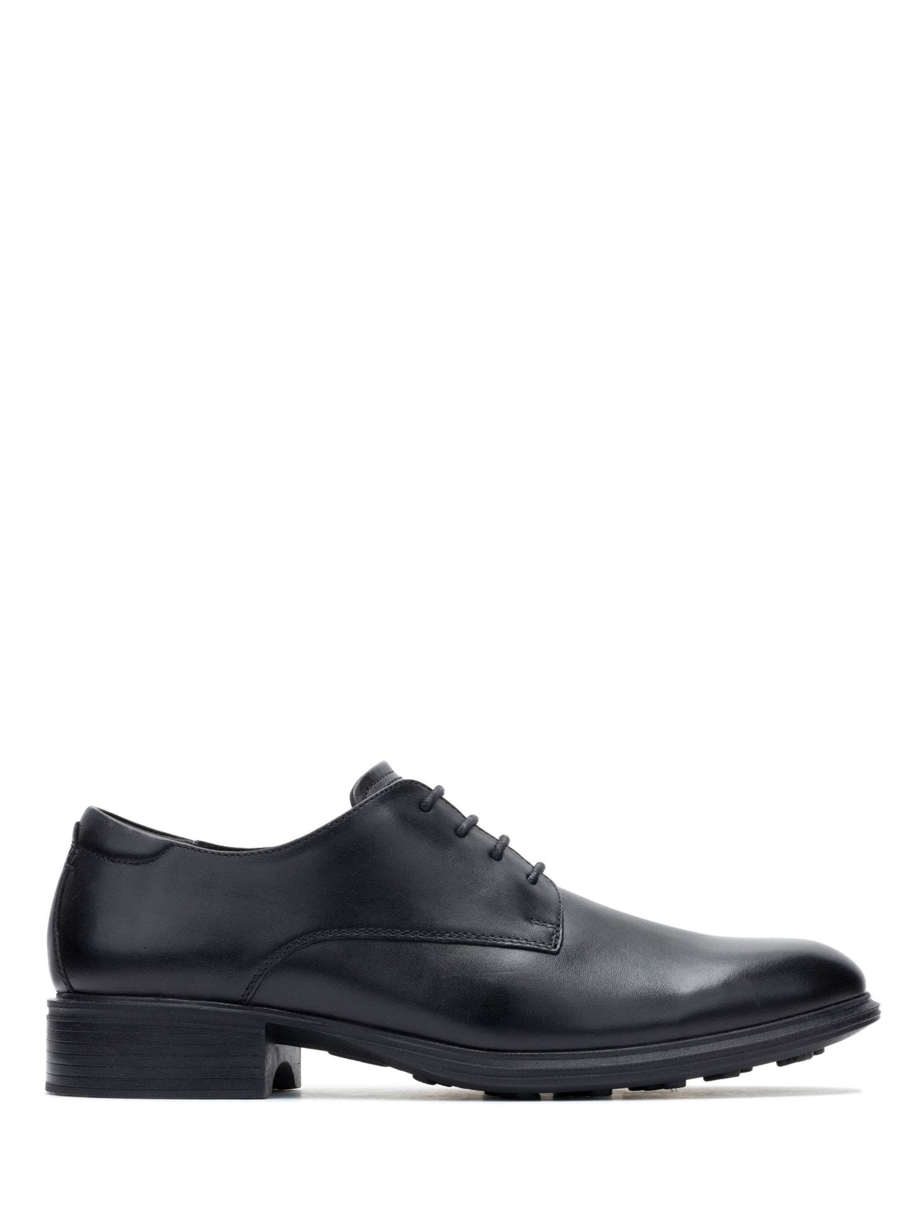 Hush Puppies Men's Black Lewis Oxford Shoes Colour: : Size 11 - Image 1