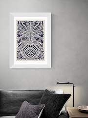 East End Prints Blue One Hundred Leaved Plant XI by Alisa Galitsyna - Image 1 of 3