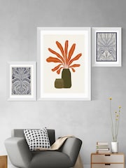 East End Prints Blue One Hundred Leaved Plant XI by Alisa Galitsyna - Image 2 of 3