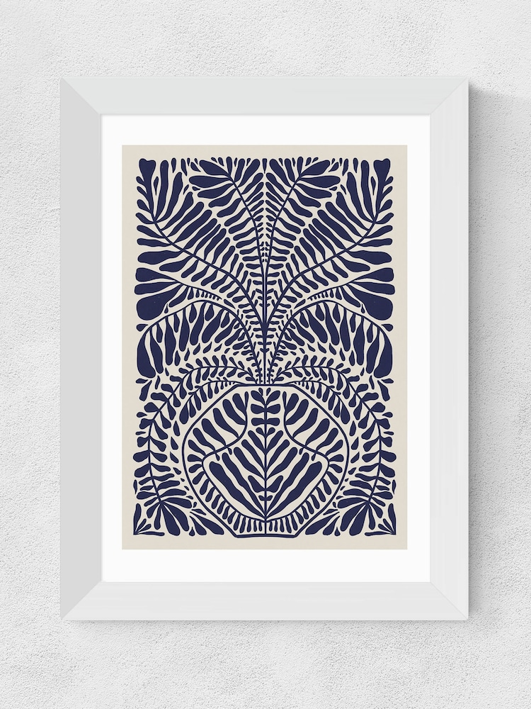 East End Prints Blue One Hundred Leaved Plant XI by Alisa Galitsyna - Image 3 of 3