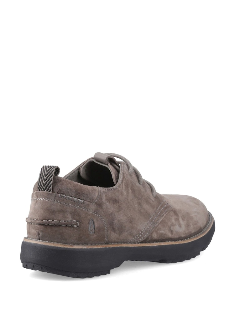 Hush Puppies Grey Scotty Lace Up Shoes - Image 2 of 4 Hush Puppies Grey Scotty Lace Up Shoes - Image 2 of 4
