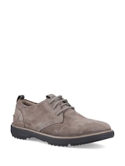 Hush Puppies Grey Scotty Lace Up Shoes - Image 3 of 4