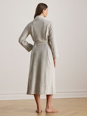 Peignoir long en molleton Lauren Ralph Lauren - Image 2 de 4
