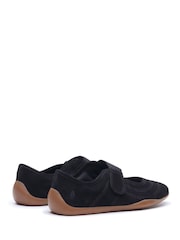 Hush Puppies Black Juno Suede Sneakerina Shoes - Image 2 of 5