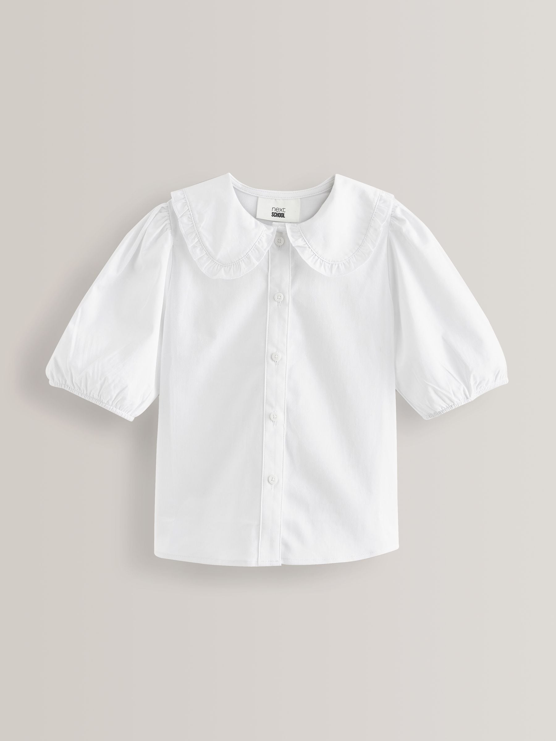 RUIMEME round collar blouse〈off-white〉 Round Collar Blouse with Detachable Sleeves | Metamorphose