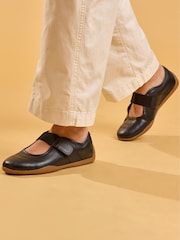 Hush Puppies Black Juno Shoes - Image 1 of 6