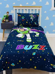 Character Purple Toy Story Single Duvet Set - Image 1 of 3