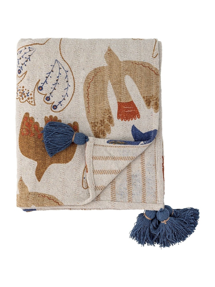 Bloomingville Multi Anniversary Throw - Image 2 of 4 Bloomingville Multi Anniversary Throw - Image 2 of 4