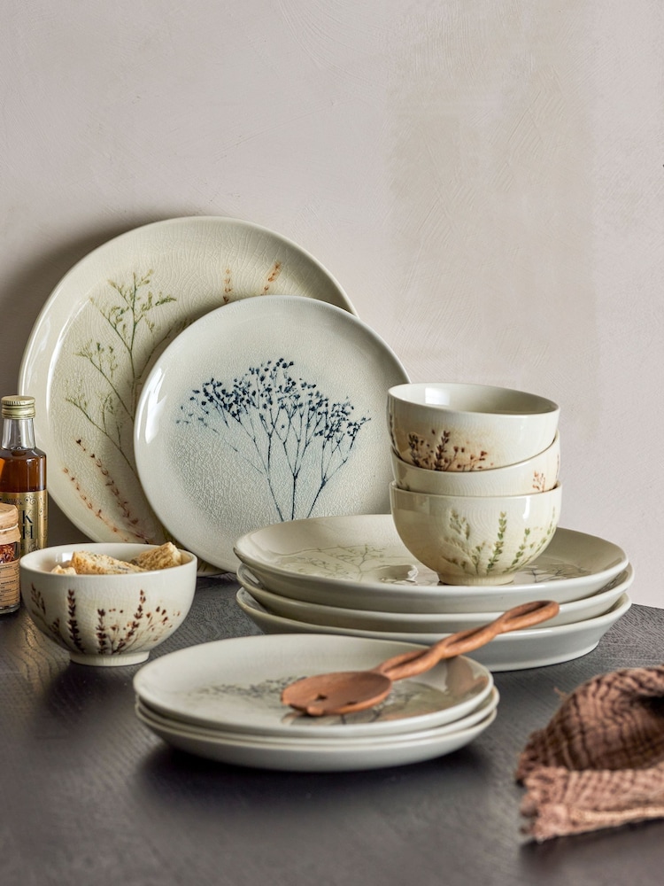 Bloomingville Nature Bea Dinnerware Set - Image 1 of 4 Bloomingville Nature Bea Dinnerware Set - Image 1 of 4