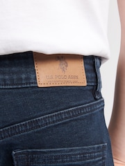 U.S. Polo Assn. Blue Slim Fit Boys 5 Pocket Denim Jeans - Image 4 of 7