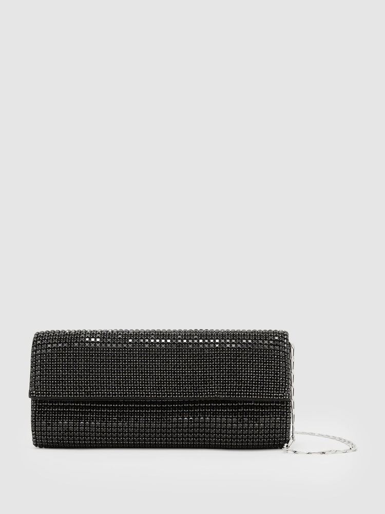 Τσάντα συμπλέκτη Reiss Sadie Crystal - Εικόνα 2 από 8 Τσάντα συμπλέκτη Reiss Sadie Crystal - Εικόνα 2 από 8