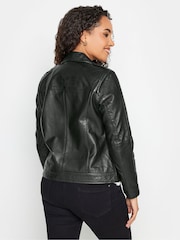 M&Co Black Leather Jacket - Image 3 of 5