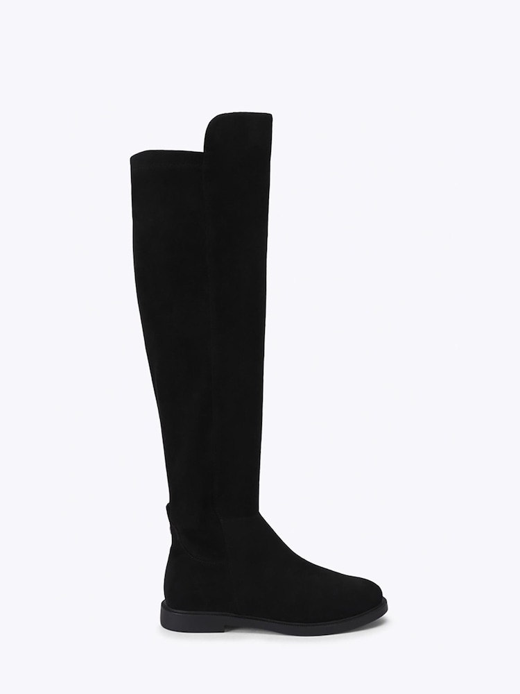 KG Kurt Geiger Black Stratton Knee Boots - Image 1 of 4 KG Kurt Geiger Black Stratton Knee Boots - Image 1 of 4