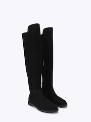KG Kurt Geiger Black Stratton Knee Boots - Image 2 of 4