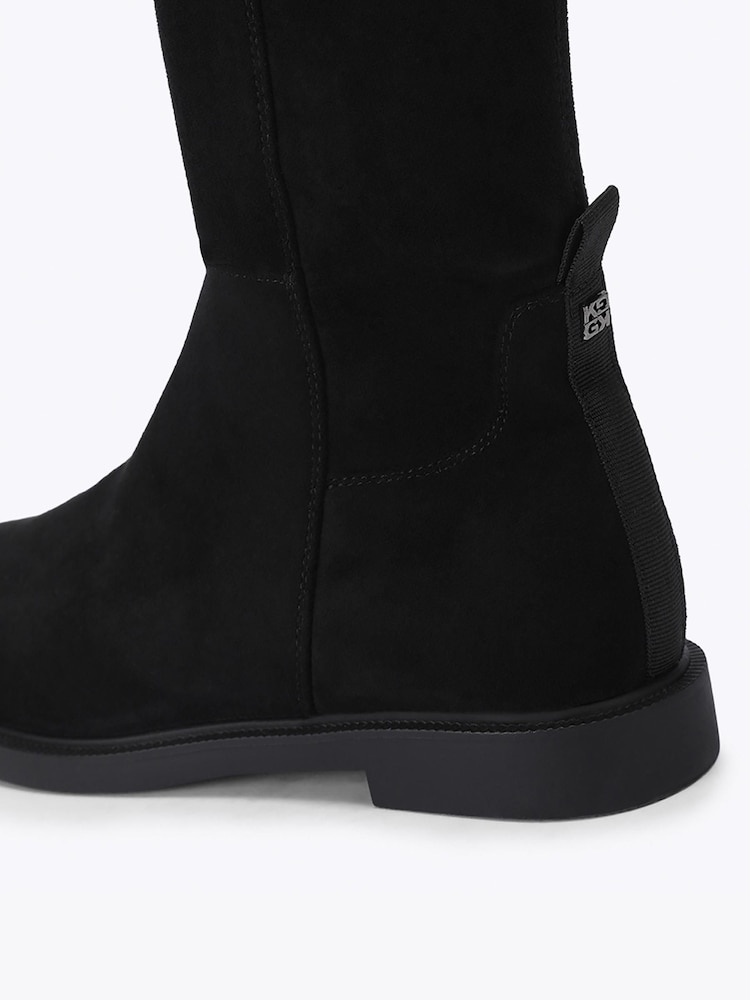KG Kurt Geiger Black Stratton Knee Boots - Image 4 of 4 KG Kurt Geiger Black Stratton Knee Boots - Image 4 of 4
