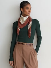 Reiss Tan Lydia Scarves - Image 4 of 5