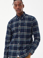 Barbour® Blue Ronan Check Inky Shirt - Image 1 of 7