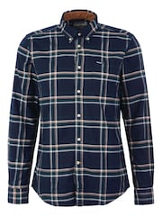 Barbour® Blue Ronan Check Inky Shirt - Image 5 of 7
