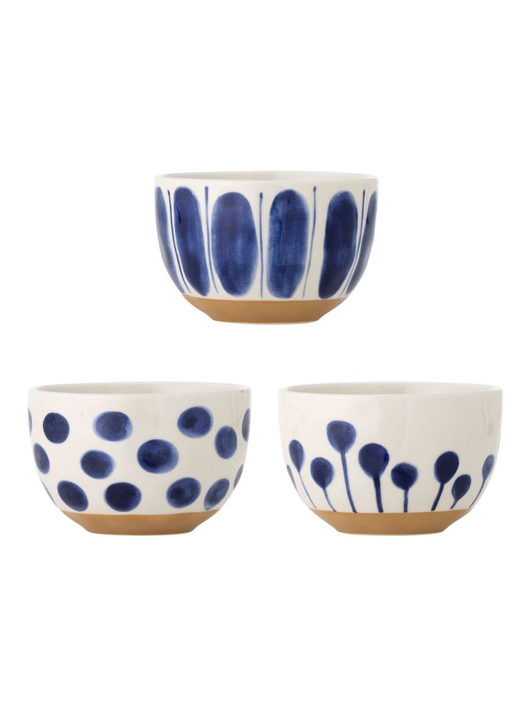Creative Collection by Bloomingville Blue Linora Bowl - Image 2 of 3 Creative Collection by Bloomingville Blue Linora Bowl - Image 2 of 3