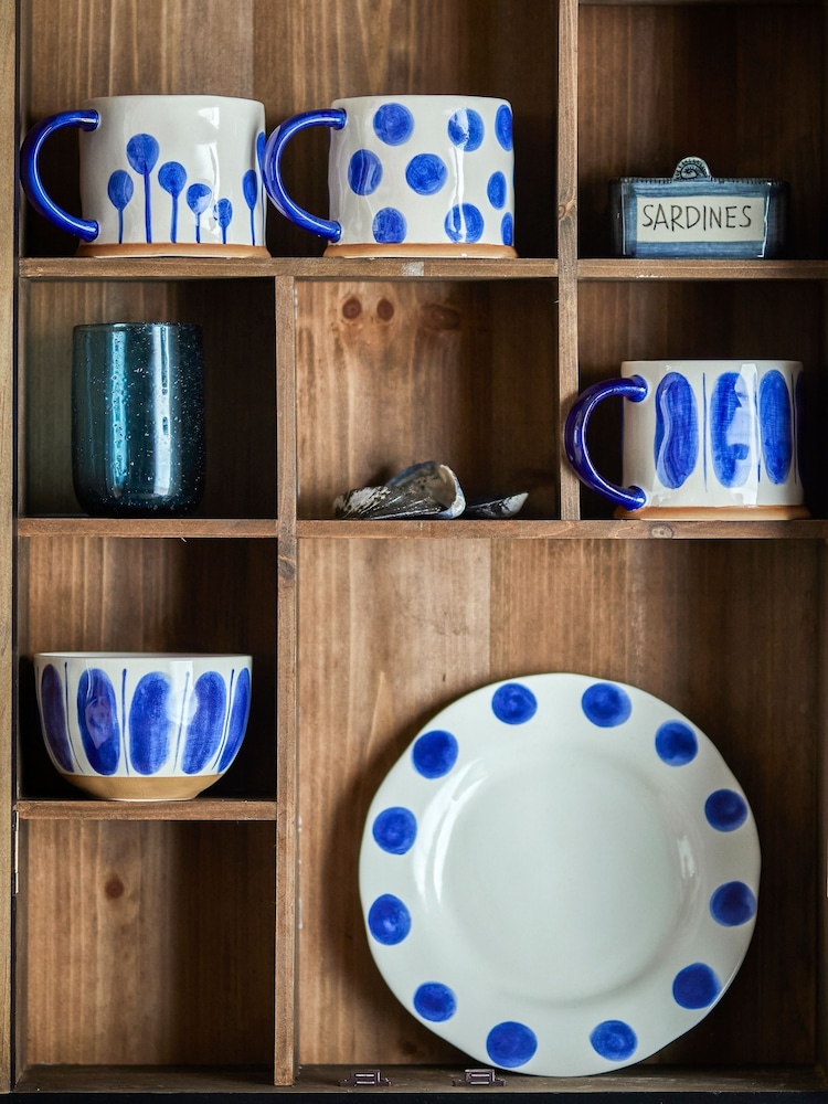 Creative Collection by Bloomingville Blue Linora Bowl - Image 3 of 3 Creative Collection by Bloomingville Blue Linora Bowl - Image 3 of 3