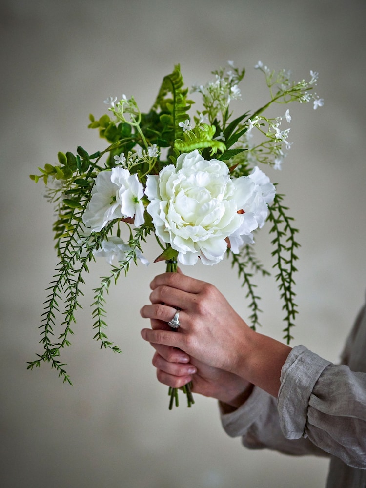 Bloomingville White Glow Bouquet - Image 1 of 3 Bloomingville White Glow Bouquet - Image 1 of 3