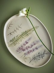 Bloomingville Nature Bea Serving Plate - Image 1 of 3
