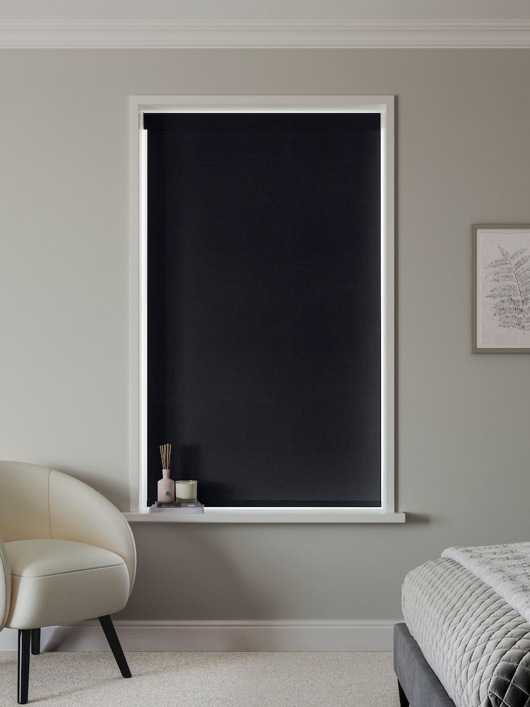 Black Rapid Made to Measure Blackout Roller Blind - Image 2 of 6