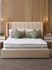 Snuggledown White Luxurious Hotel Anti Allergy 2.5cm Mattress Topper - Image 1 of 7