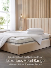 Snuggledown White Luxurious Hotel Anti Allergy 2.5cm Mattress Topper - Image 6 of 7