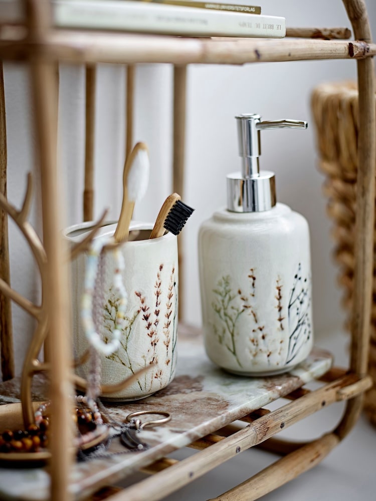 Bloomingville Nature Bea Soap Dispenser Set - Image 1 of 3 Bloomingville Nature Bea Soap Dispenser Set - Image 1 of 3