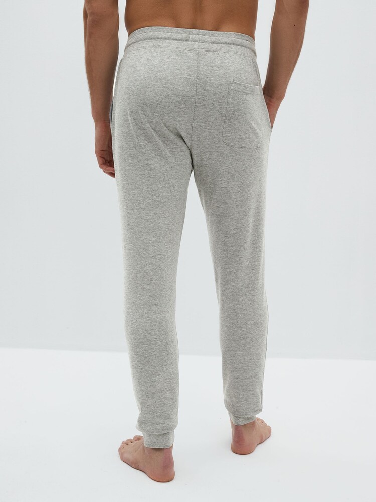 Grey Cuffed Slim Lightweight Joggers - Image 3 of 7
