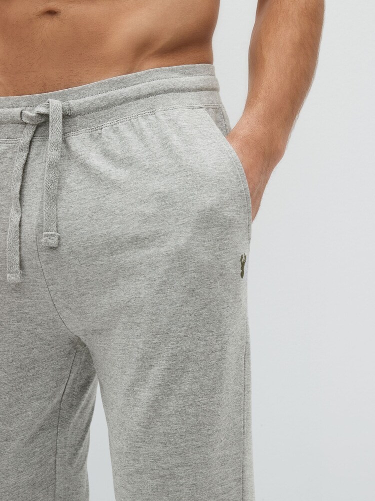 Grey Cuffed Slim Lightweight Joggers - Image 4 of 7