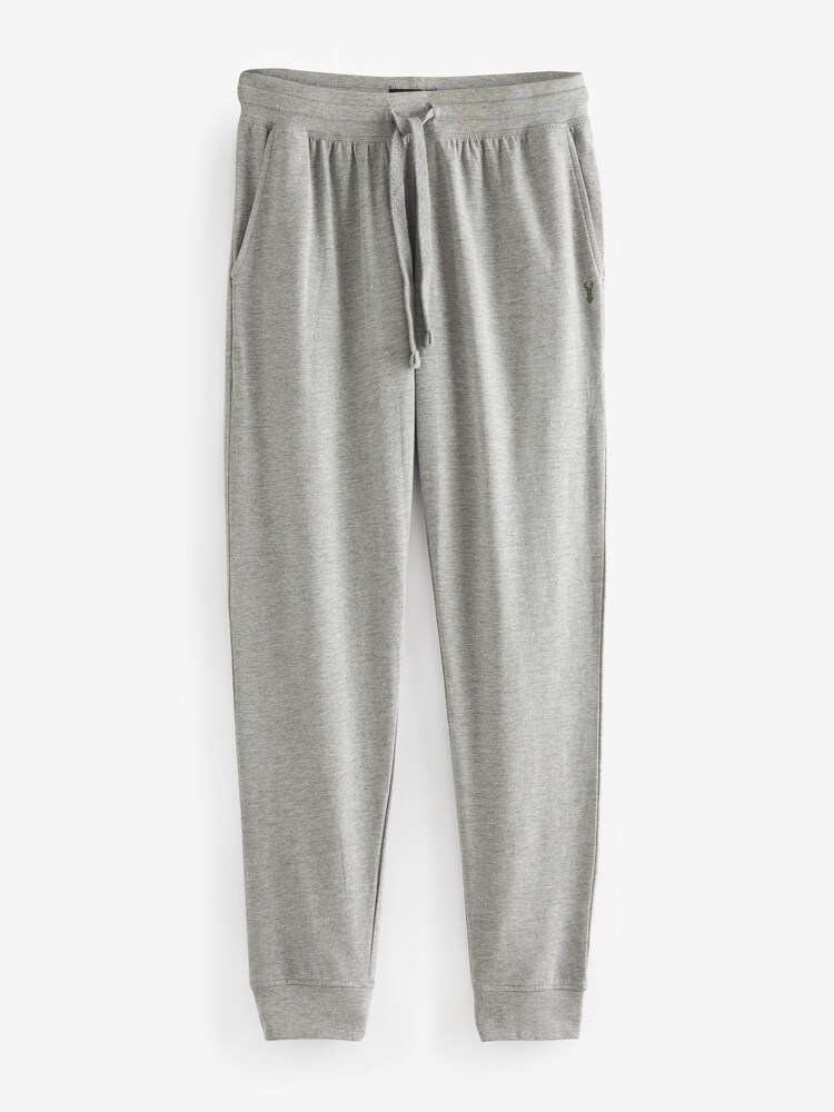 Grey Cuffed Slim Lightweight Joggers - Image 5 of 7