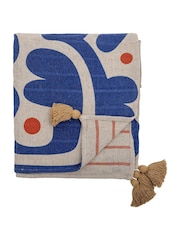Bloomingville Multi Abstract Print Throw 160X130cm - Image 2 of 4