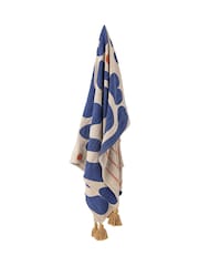Bloomingville Multi Abstract Print Throw 160X130cm - Image 3 of 4