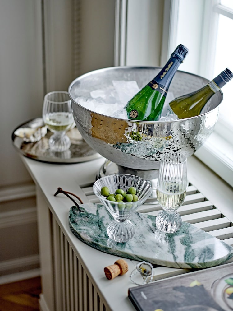Bloomingville Silver Kaluka Champagne Bowl - Image 2 of 3 Bloomingville Silver Kaluka Champagne Bowl - Image 2 of 3
