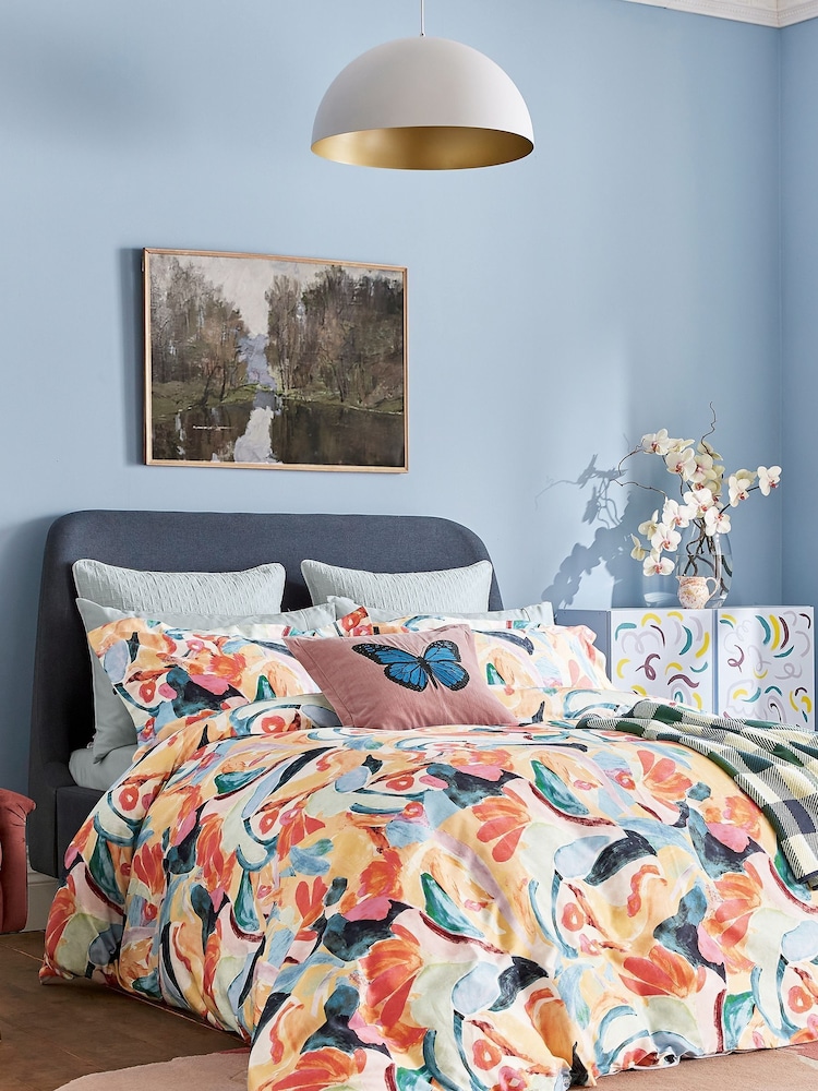 Ted Baker Blue Abstract Art Duvet Cover - Image 2 of 2