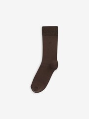 Neutrals 5 Pack Embroidered Lasting Fresh Socks - Image 4 of 8