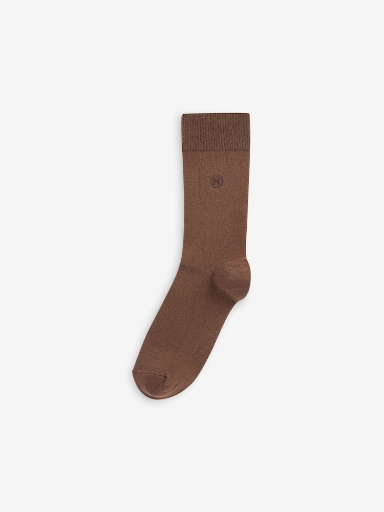 Neutres - Chaussettes fraîches brodées durables - Image 7 of 8