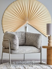 Bloomingville Natural Jaime Fan Wall Decoration - Image 2 of 3