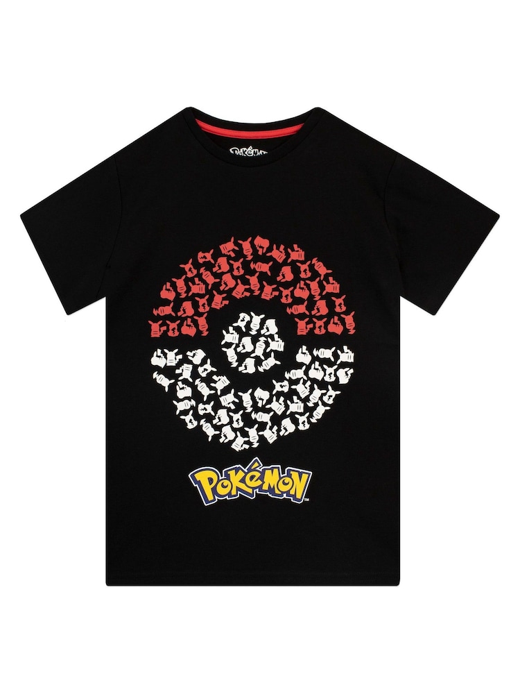 طقم من شورت وتيشِرت قطن 100% بتصميم Pokemon من Character - صورة 2 من 9