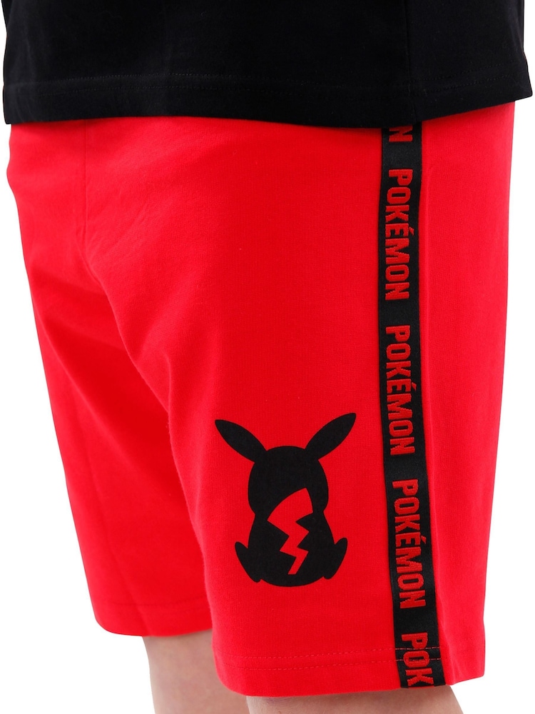 Character Black Pokemon 100% Cotton T-Shirt and Shorts Set - Image 9 of 9 Character Black Pokemon 100% Cotton T-Shirt and Shorts Set - Image 9 of 9