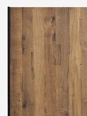 Dark Bronx Oak 1.5m Sliding Effect Semi Fitted Mirrored Wardrobe - Image 7 of 7