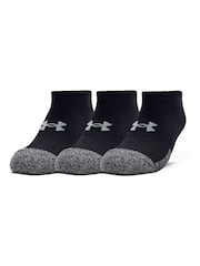 Negro - Pack de 3 pares de calcetines invisibles de Under Armour - Imagen 1 de 10