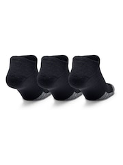 Negro - Pack de 3 pares de calcetines invisibles de Under Armour - Imagen 2 de 10