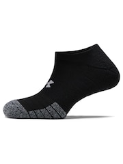 Negro - Pack de 3 pares de calcetines invisibles de Under Armour - Imagen 4 de 10