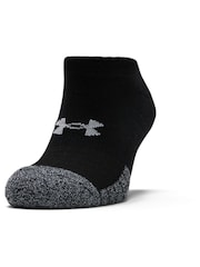 Negro - Pack de 3 pares de calcetines invisibles de Under Armour - Imagen 6 de 10