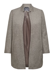 ONLY Brown Tailored Coatigan - Image 1 of 1